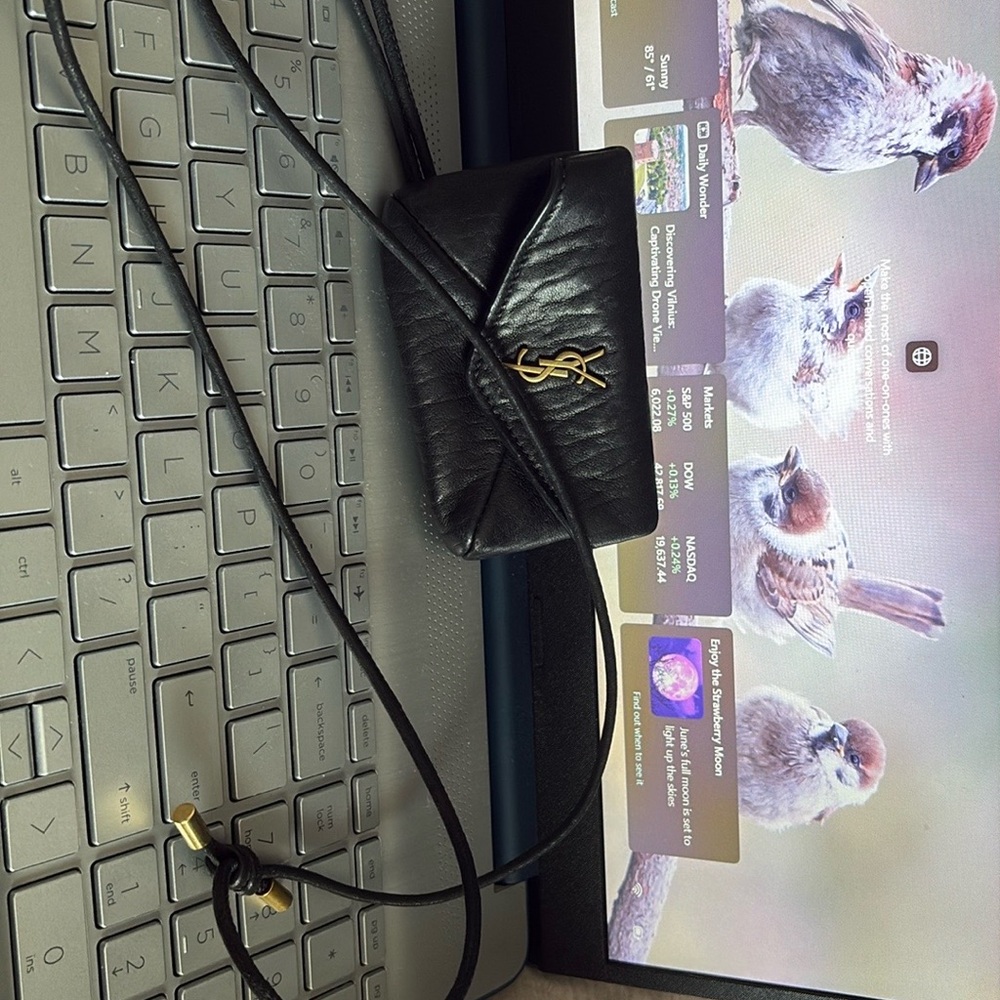 Yves Saint Laurent Black Crossbody Bag